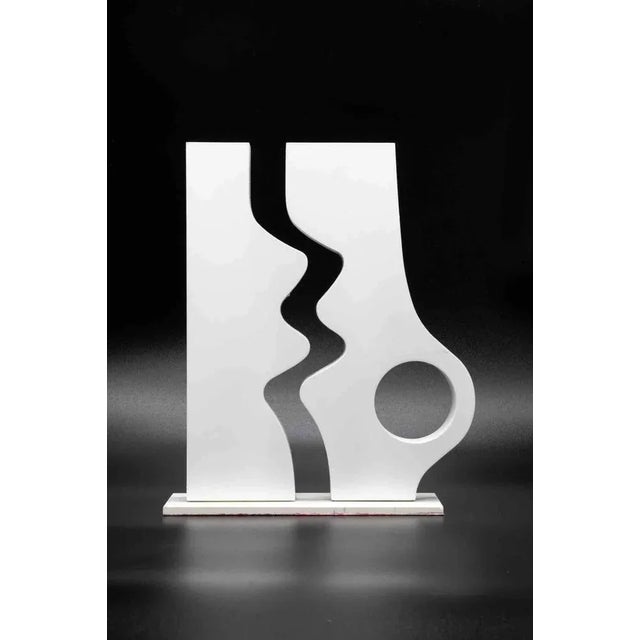Early 21st Century Tonino Maurizi, Abstract Composition in White, Sculpture, 2023 For Sale - Image 5 of 5