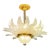 Myran Allan Murano Swan Feather Semi-Flush Mount For Sale