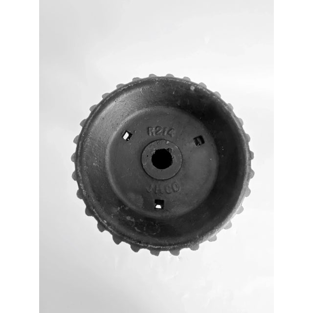 Mid 20th Century Industrial Cast Iron Footed Plateau For Sale - Image 5 of 7