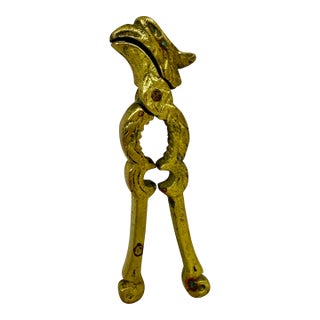 Vintage Brass Eagle Nutcracker For Sale