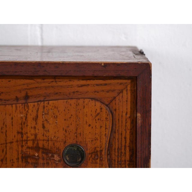 Wood Japanese Chest of Drawers in Wood For Sale - Image 7 of 12