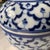 Ceramic Vintage Blue & White Porcelain Lidded Jar For Sale - Image 7 of 8