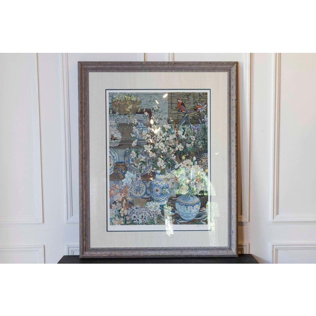 A vibrant and beautiful limited edition serigraph by celebrated American artist John Powell (1930–2025), renowned for his...