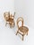 Mid-Century Italian Bent Bamboo and Vienna Cane Dining Chairs, 1960s, Set of 5 For Sale - Image 3 of 18