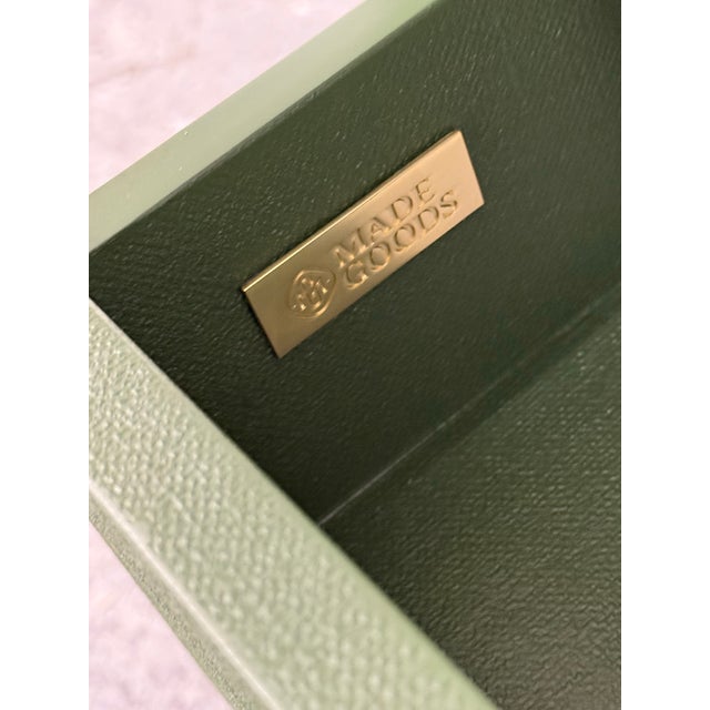 Made Goods Jarin Nightstand, Moss For Sale - Image 10 of 12