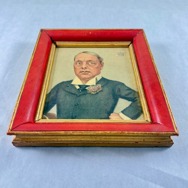 Framed Original Vanity Fair Caricature Litho, Lord Roseberry, 1901 For Sale In Philadelphia - Image 6 of 10