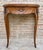 French Demi Lune Folding Card or Console Table with Baize Top, 1900s For Sale - Image 4 of 18