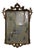 Antique Neapolitan Louis XV Giltwood Mirror with Mercury Glass, 19th Century For Sale