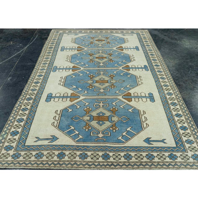 Turkish Vintage Rug 5'4" x 9'2" #20569 Explore a curated collection of hallway runners, wool rugs, and handmade...