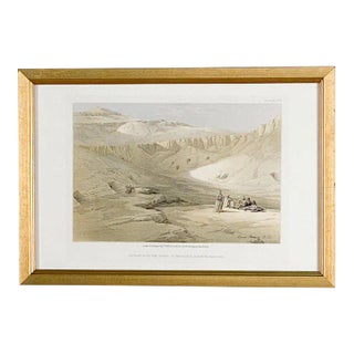 Print by Roberts, Valley of the Kings, 19th Century For Sale