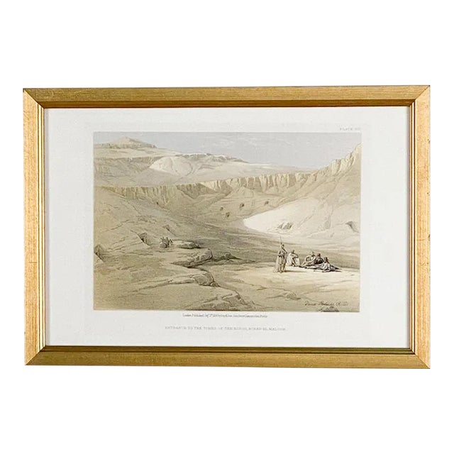 Print by Roberts, Valley of the Kings, 19th Century For Sale