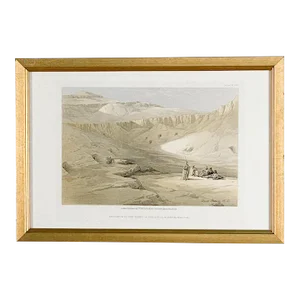 Print by Roberts, Valley of the Kings, 19th Century