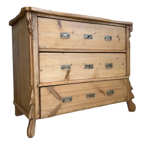 Gründerzeit Louis Phillipe Chest of 3 ​​Drawers For Sale