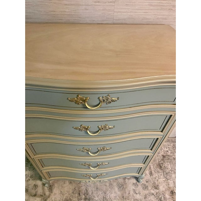 Mid 20th Century Vintage Dixie French Provincial Chest of Drawers