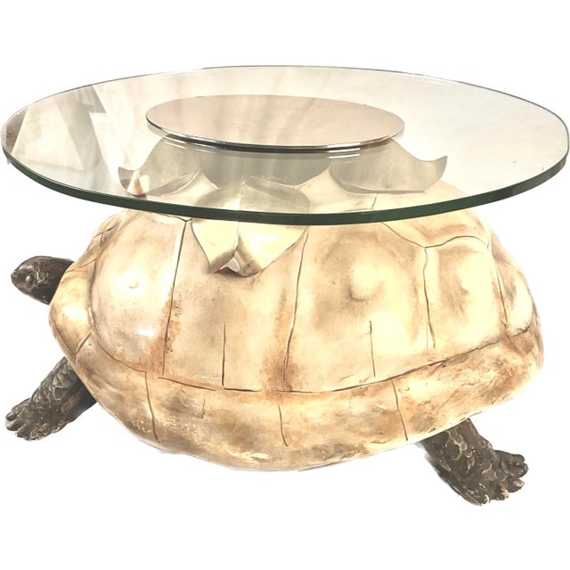Anthony Redmile Composition Tortoise-Form Coffee Table For Sale In Tampa - Image 6 of 8