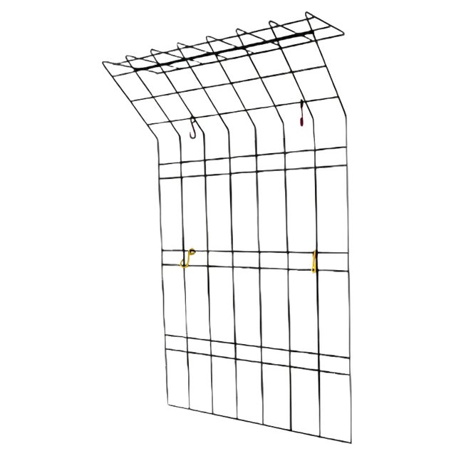 Wire Rack by Karl Fichtel for Drahtwerke Erlau, 1950s For Sale