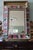 Hollywood Regency 1960s Italian Reverse-Painted Geranium Glass Giltwood Mirror For Sale - Image 3 of 18