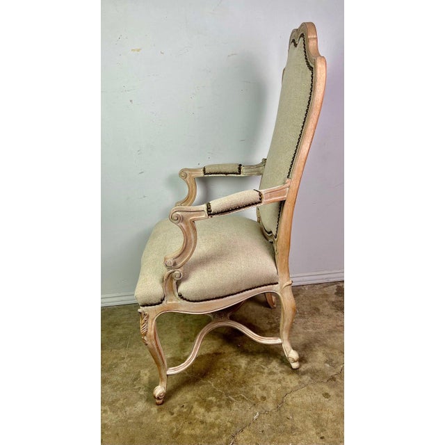 Set of '8' French Louis XV Style Dining Chairs For Sale - Image 11 of 17