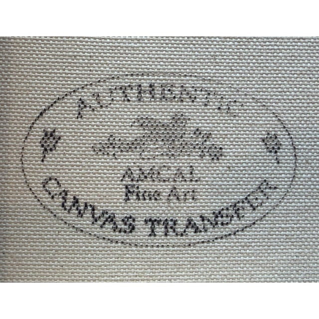 1990s Charles Wysocki ELMER & LORETTA Signed Canvas #294/500 Heart Frame 31x27 For Sale - Image 9 of 13