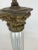 Vintage Crystal Empire Style Column Lamp For Sale - Image 11 of 13