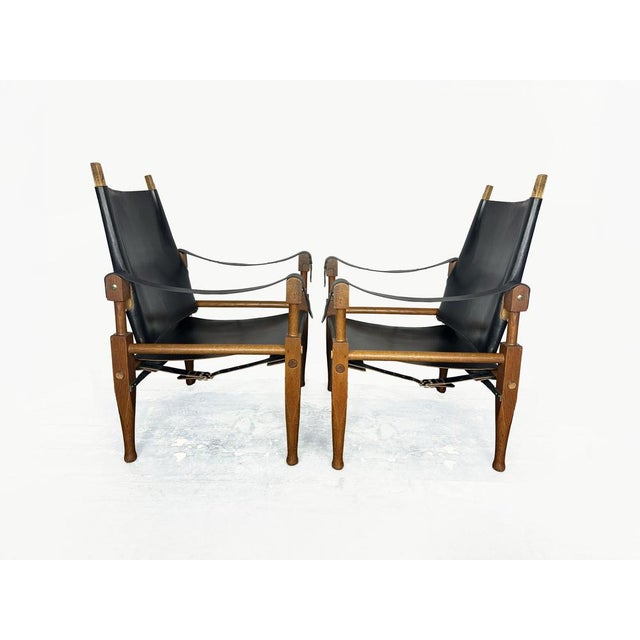 Colonial Armchairs by Wilhelm Kienzle for Wohnbedarf, 1960s, Set of 2 For Sale - Image 4 of 15