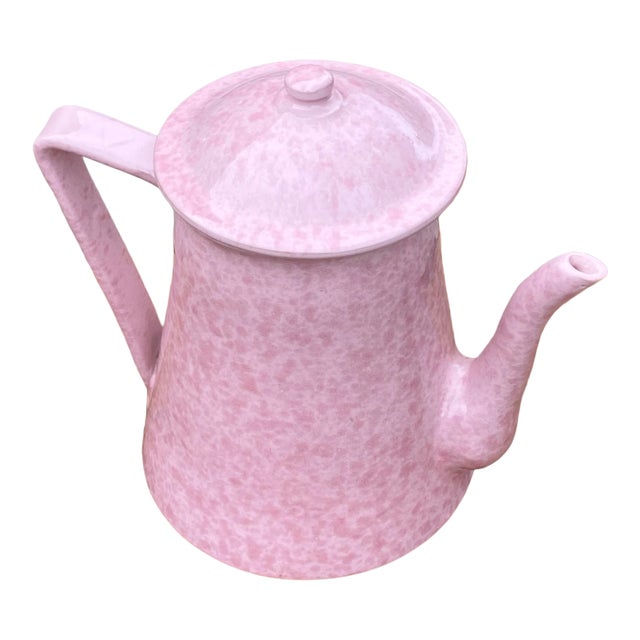 Vintage MammaRo Ceramic Italian Coffee Pot For Sale