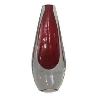 Vintage Italian Vase by Flavio Poli For Sale