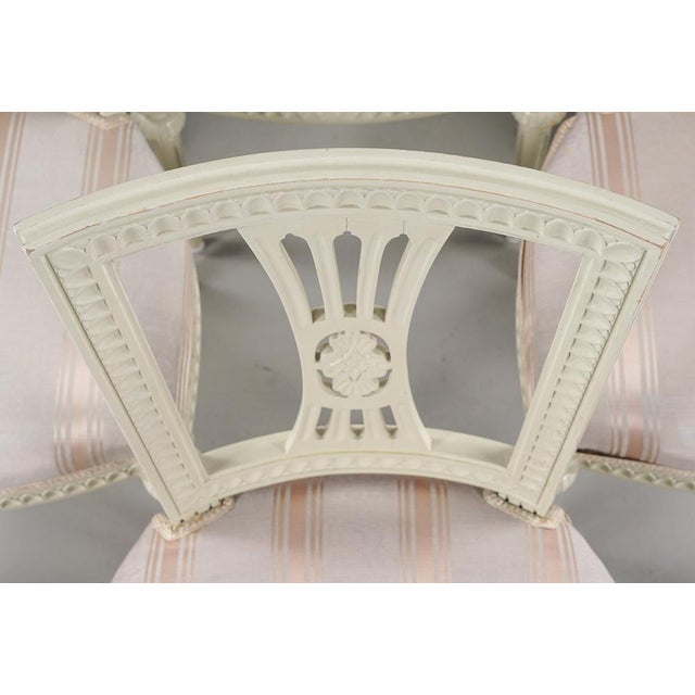 Gustavian Chairs, 1950s, Set of 6 For Sale - Image 6 of 8