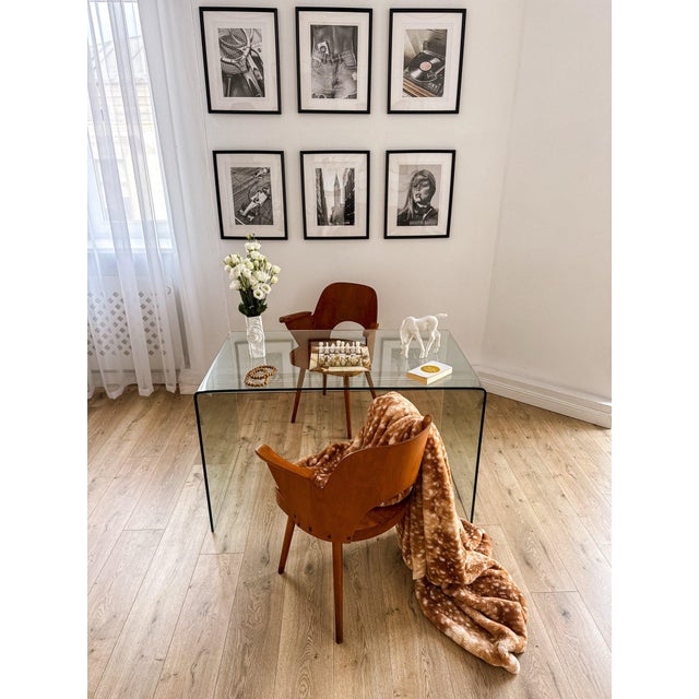 Bentwood Model 1515 Armchairs attributed to Oswald Haerdtl for Thonet / Ton, Former Czechoslovakia, 1960s, Set of 2 For Sale - Image 9 of 18