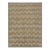 Rug & Kilim’s Scandinavian Style Custom Rug in Gold, Beige-Brown Geometric Patterns - 12x16 For Sale