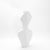 R & Y Augousti Modern Sculptural Vase in White Shagreen by R&y Augousti For Sale - Image 4 of 9