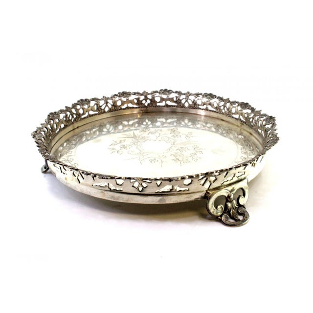 Silver Ticket Holder with Grid, in Very Good conditions. Designed 1920 to 1949 This piece has an attribution mark, I am...