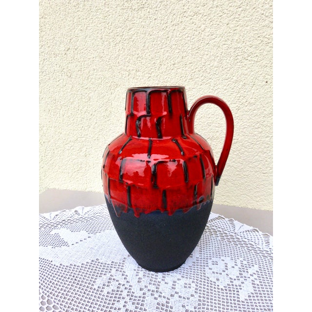 Lava Ceramic Vase by Heinz Siery for Carstens Tönnieshof, 1960s For Sale - Image 9 of 9