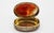 Metal 1851 English Agate & Sterling Silver Oval Box For Sale - Image 7 of 8