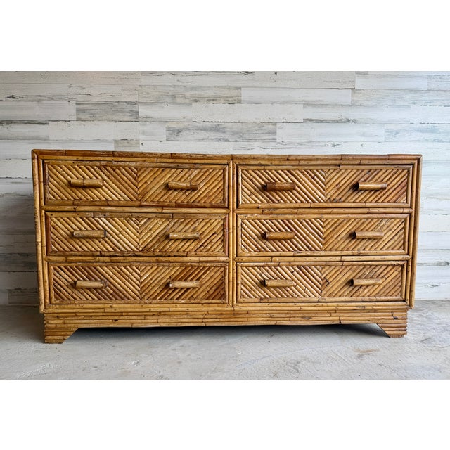 Organic Modern Bamboo Dresser For Sale - Image 4 of 14