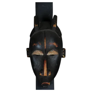 Antique Carved Wood Mask
