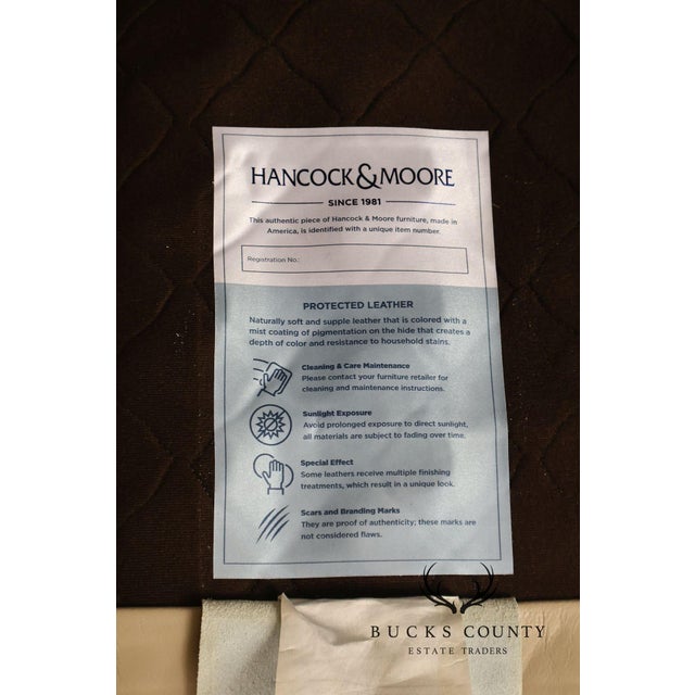 Hancock & Moore Pair of Leather Milo Power Recliners For Sale - Image 16 of 18