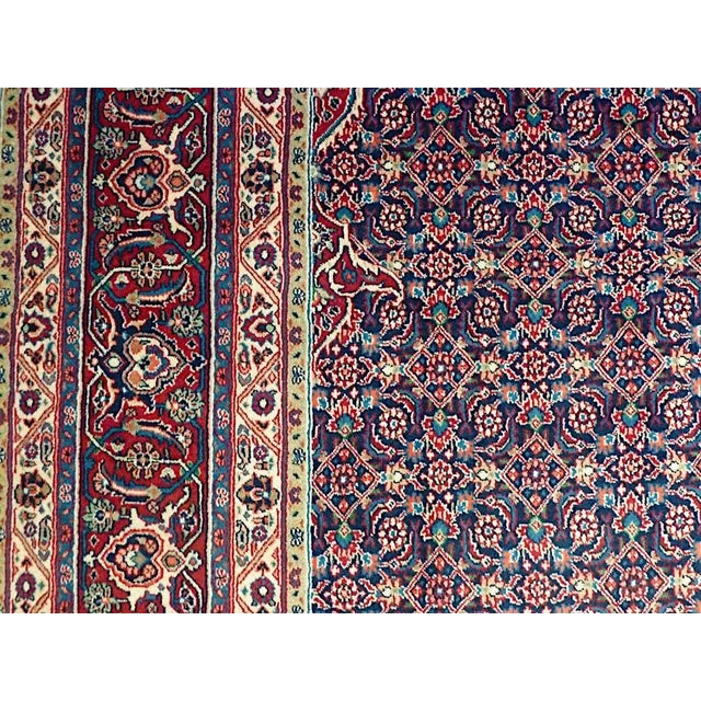 1950s Vintage Bidjar Carpet, 1950s For Sale - Image 5 of 12