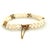 1990s Mikimoto Estate Akoya Pearl Double Strand Bracelet 14k Gold For Sale - Image 4 of 8