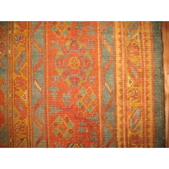 Zabihi Collection Palace Size Antique Turkish Oushak Rug - 15'5" x 22'10" For Sale - Image 10 of 10