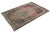 1920s Antique Bidjar Area Rug With Medallion in Soft Rose and Cerulean Blue 4x5 For Sale - Image 5 of 9