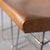 Fernando Jaeger "Bienal" Leather & Chrome Stools Made in Brazil - Set of 3 For Sale - Image 10 of 15