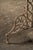 Antique Quarter Sawn Round Oak and Cast Metal Café Table For Sale - Image 9 of 10