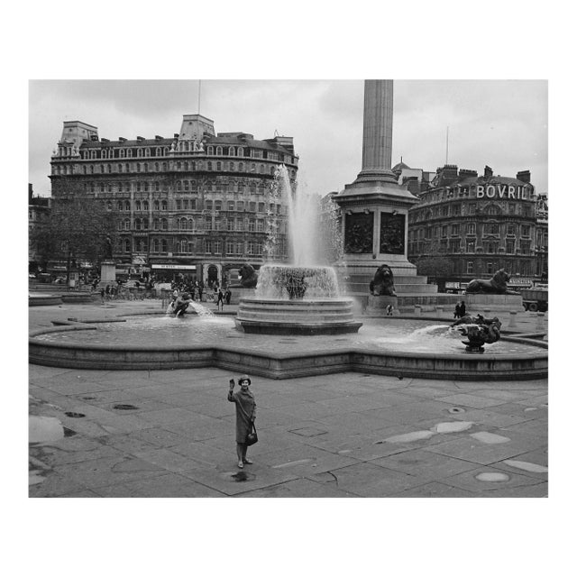 1968 Trafalgar Square London Photograph by Don Ware For Sale