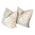 18" X 18" and 20" X 20" Jeffrey Alan Marks Branches Pillows Covers / Sand - a Pair For Sale