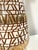 1960s Mid-Century Modern Geometric Mosaic Gilt Ceramic Table Lamp For Sale In Chicago - Image 6 of 10