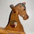 Contemporary Vintage Japanese Wooden Rocking Horse, 1920s For Sale - Image 3 of 12