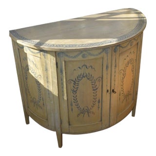 18th Century Continental Decorated Cabinet For Sale