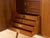 Medium Brown Highboard in Walnut Veneer, 1950s For Sale - Image 6 of 14