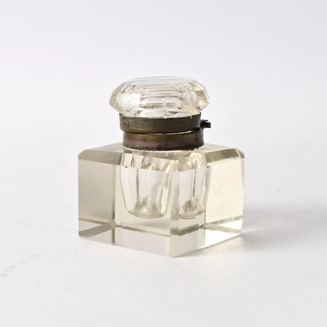 Antique Inkwell in Wrought Iron by Louis Van Boeckel For Sale - Image 10 of 12